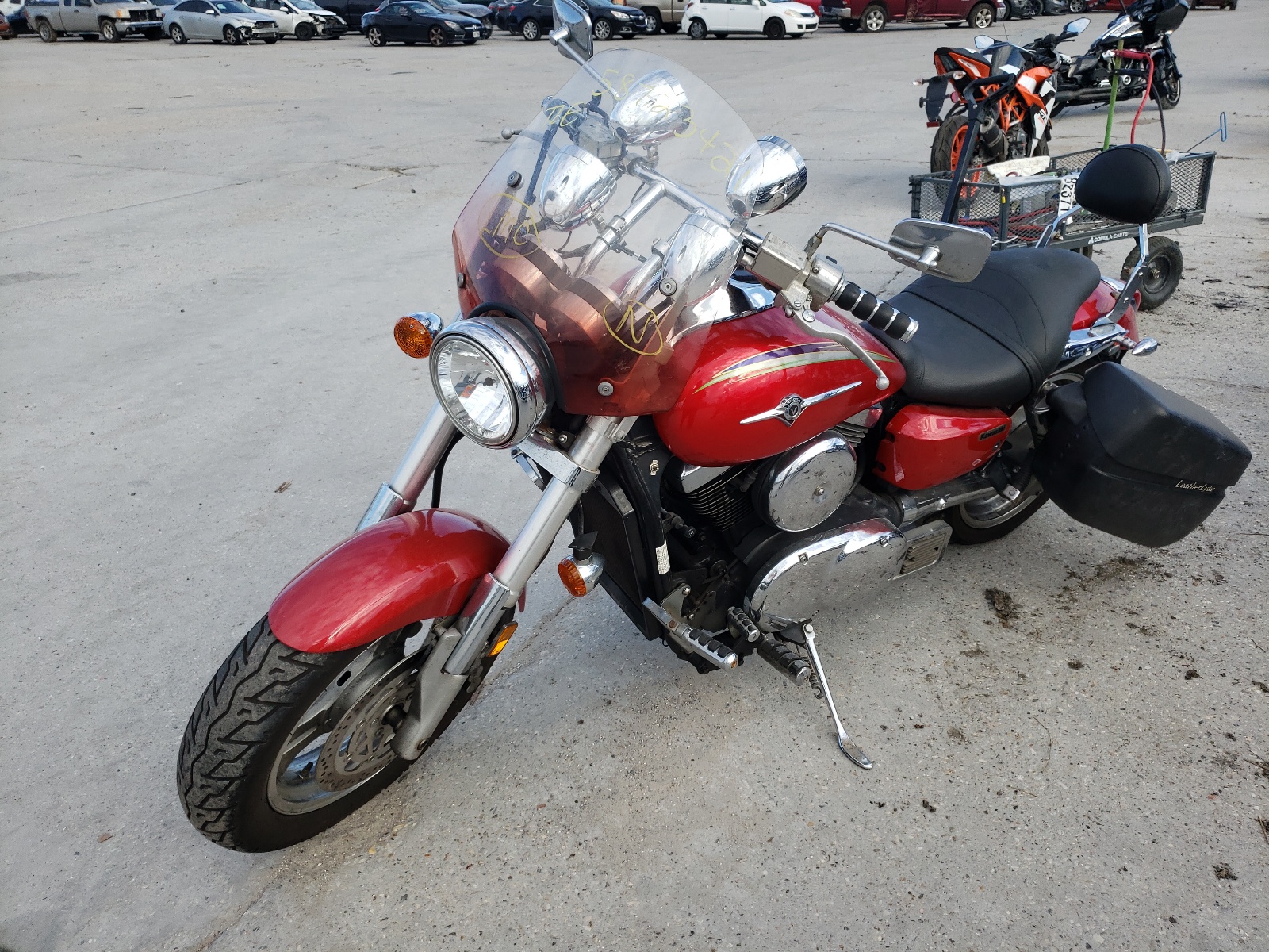 2002 Kawasaki Vn1500 VIN JKBVNAP102A003009 photo 2