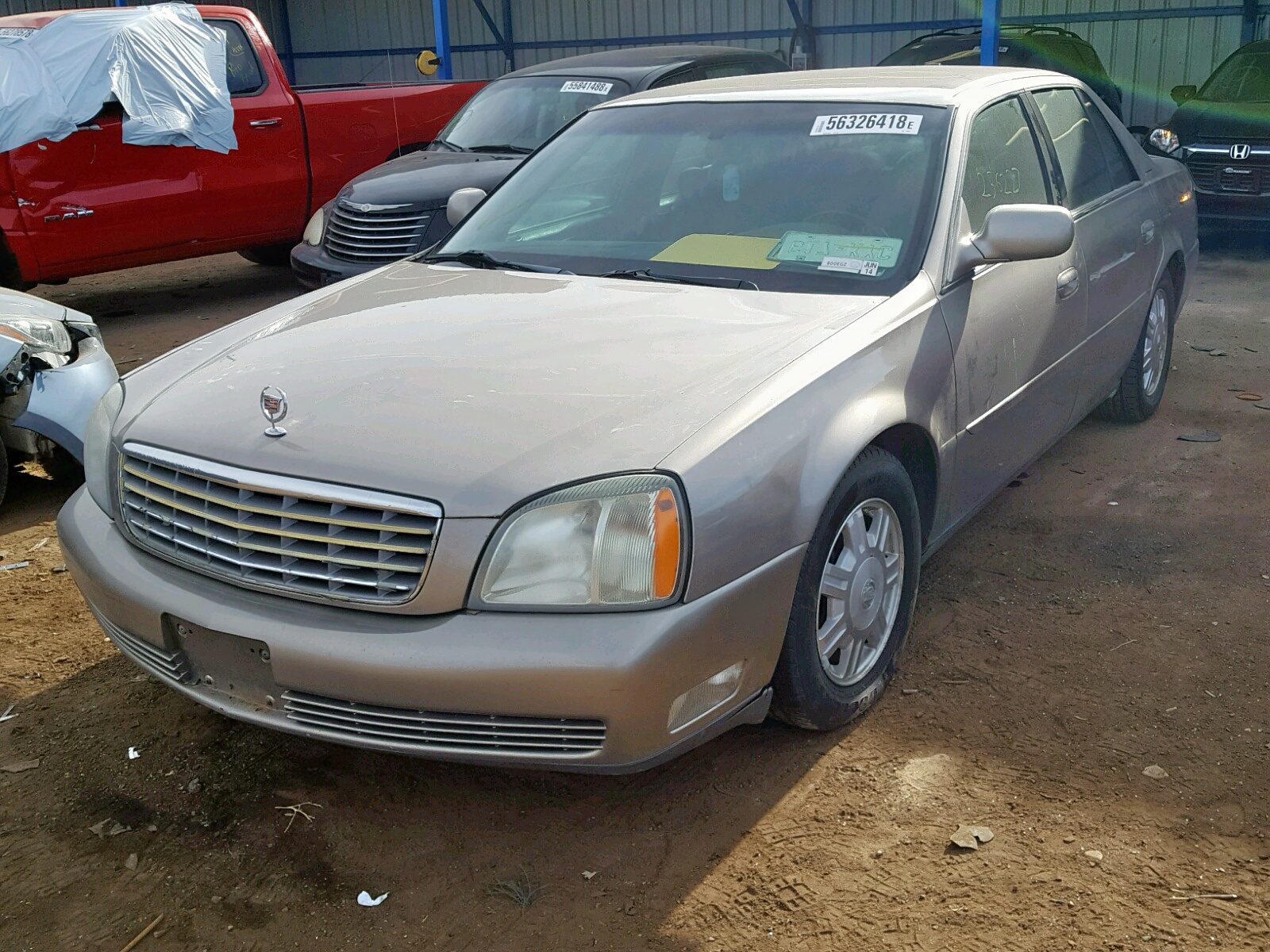 2004 CADILLAC Deville VIN 1G6KD54Y44U130455 photo 2