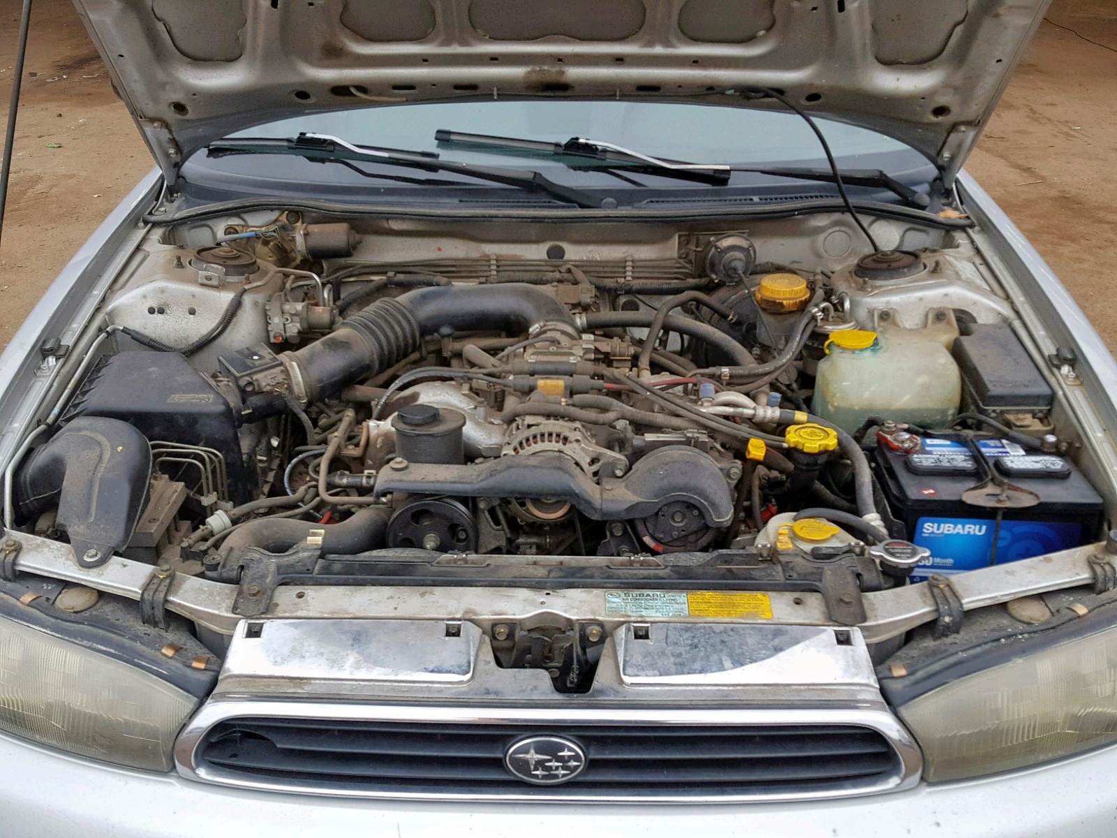 1995 SUBARU LEGACY VIN 4S3BK6359S6352250 photo 7