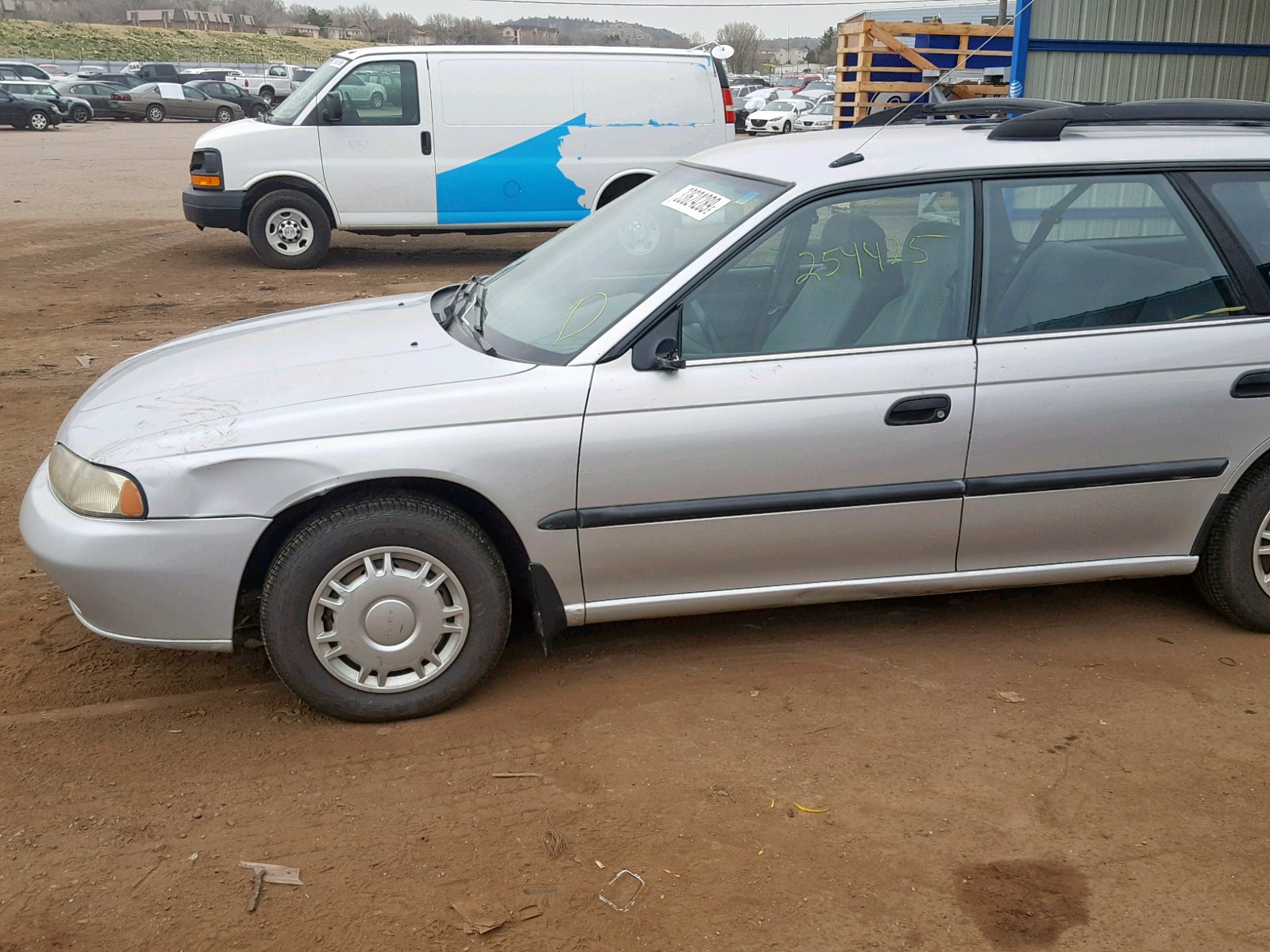 1995 SUBARU LEGACY VIN 4S3BK6359S6352250 photo 9