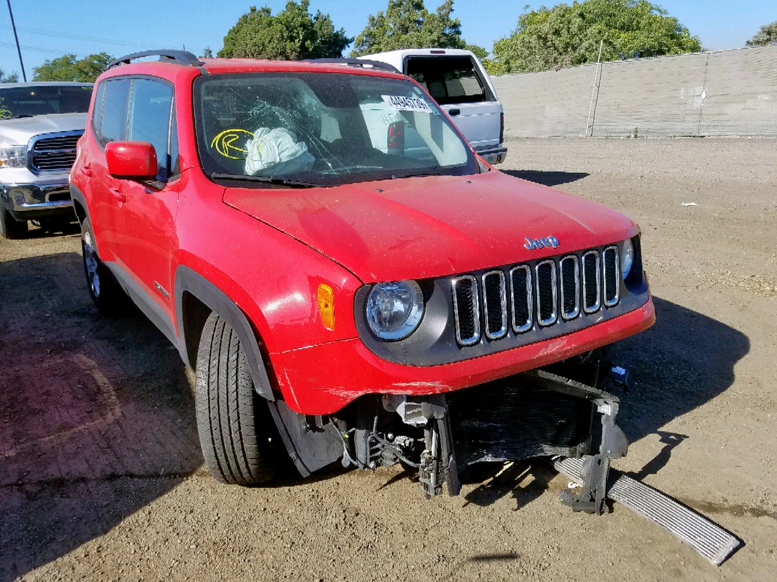 2017 JEEP Renegade VIN ZACCJABB7HPE60132 photo 1