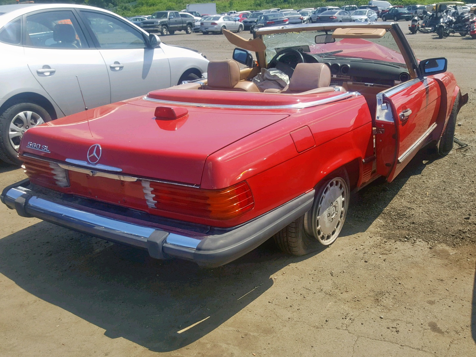 1987 Mercedes-Benz Sl-klasse VIN WDBBA48D9HA061047 photo 4