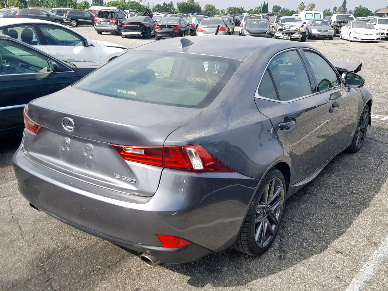 2014 LEXUS Is VIN JTHBF1D24E5034024 photo 4