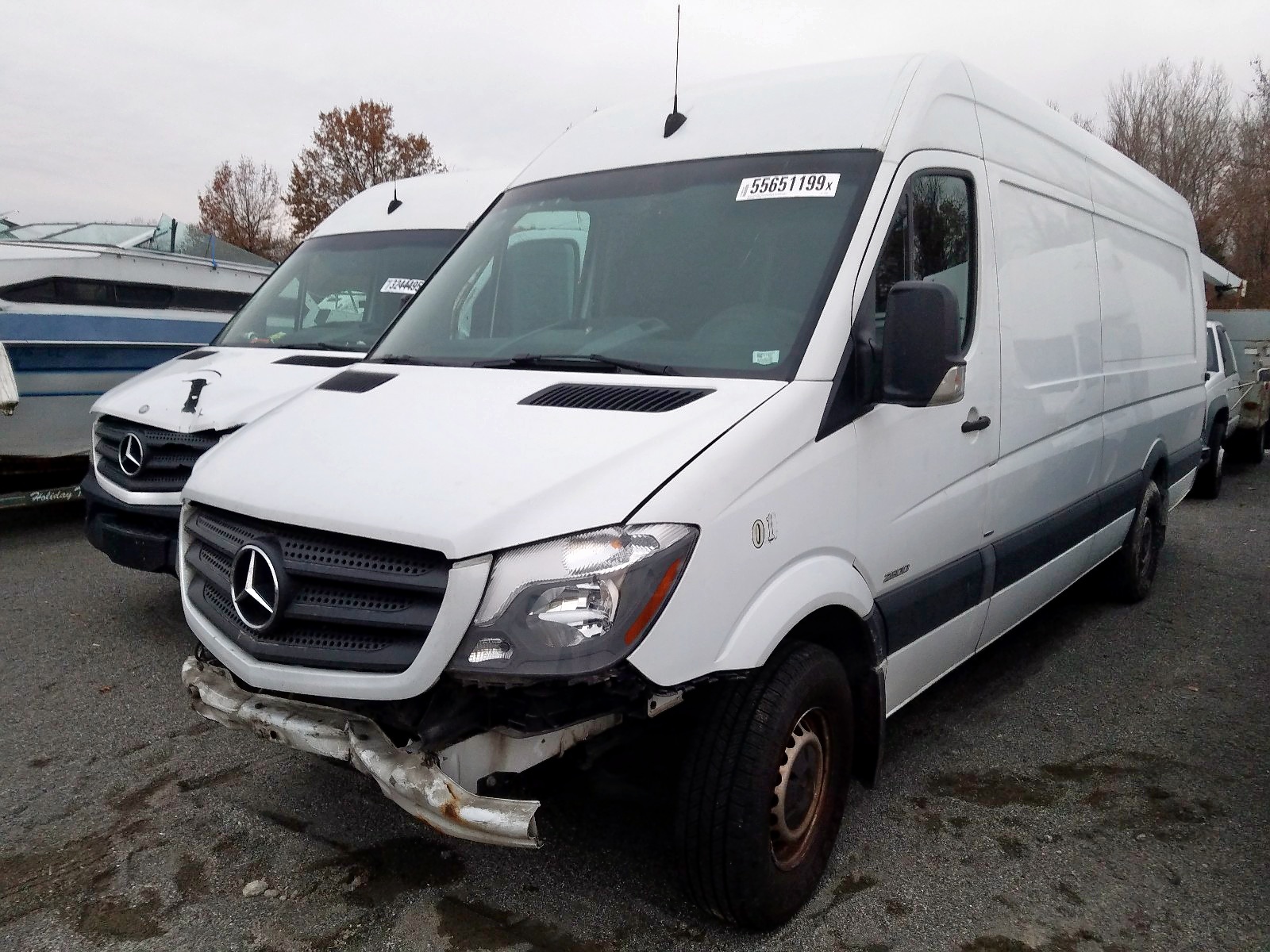2016 Mercedes-Benz Sprinter VIN WD3PE8DD5GP345032 photo 2