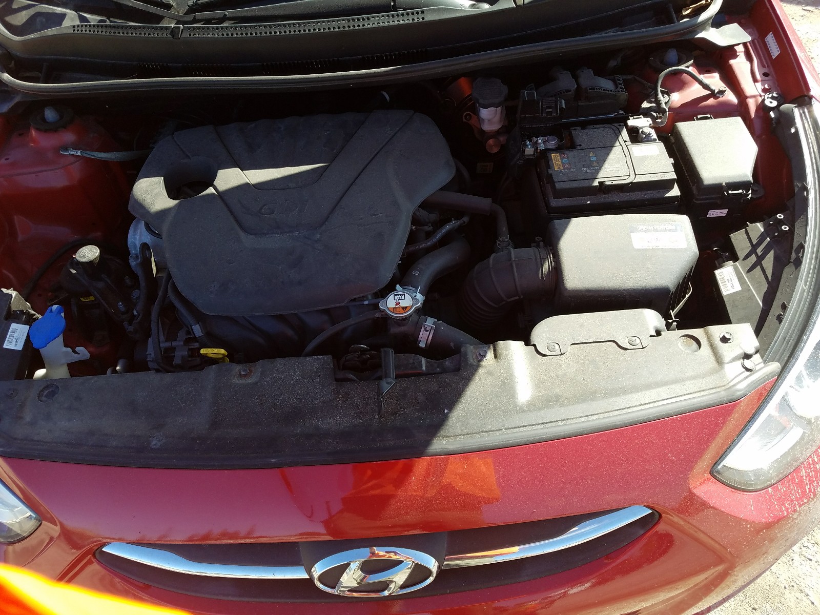 2017 Hyundai Accent VIN KMHCT4AE9HU309312 photo 7