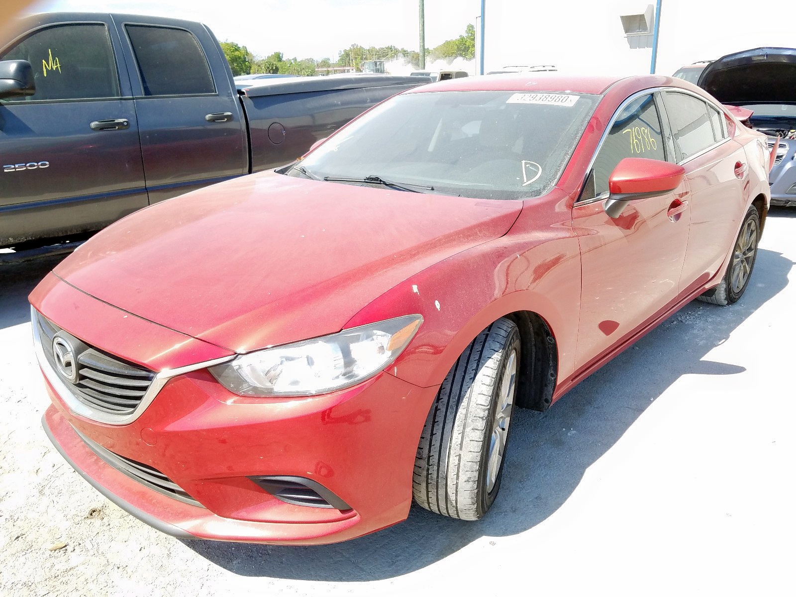 2015 Mazda 6 VIN JM1GJ1U58F1205138 photo 2