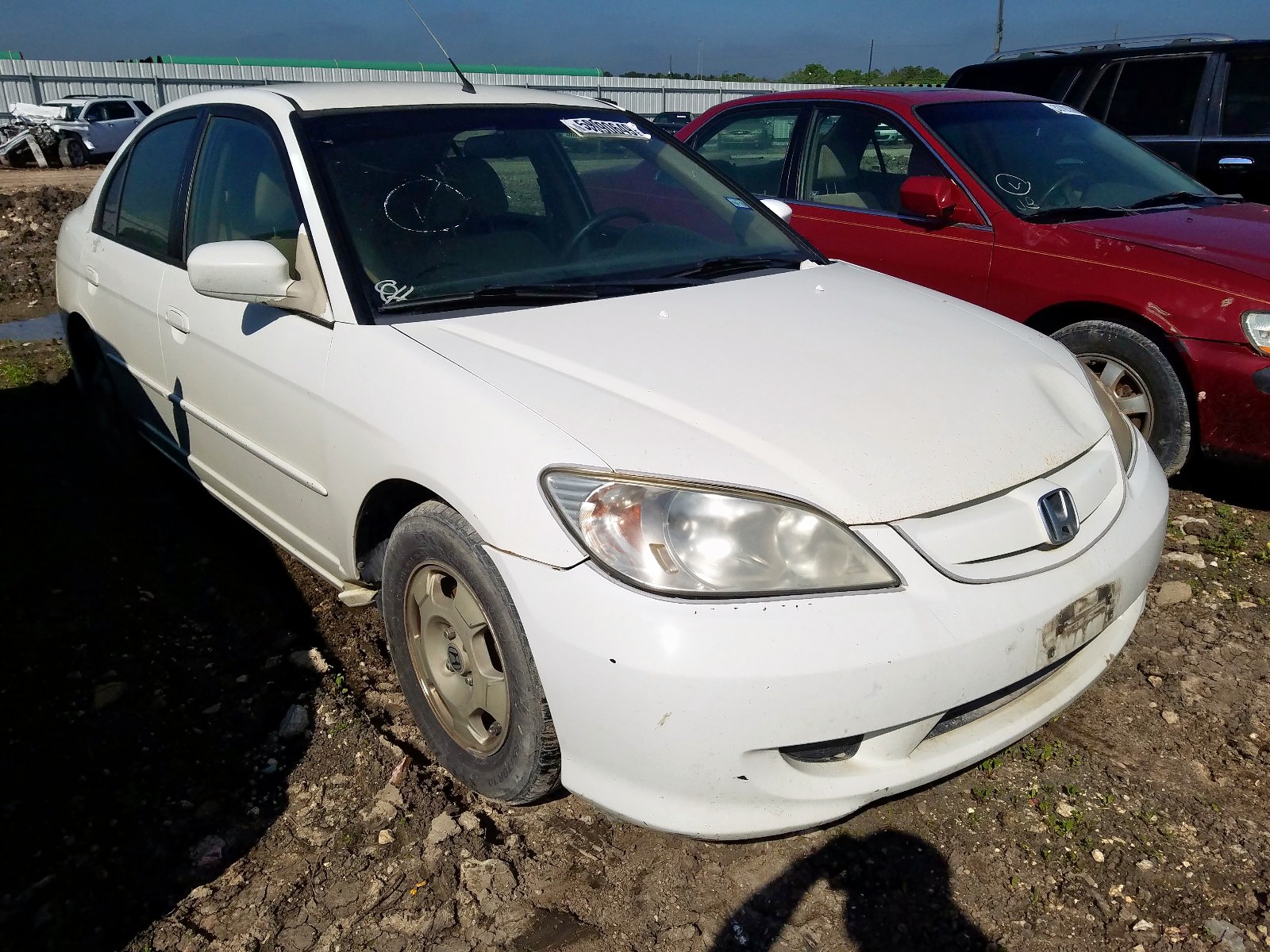 2005 Honda Civic VIN JHMES95675S010763 photo 1