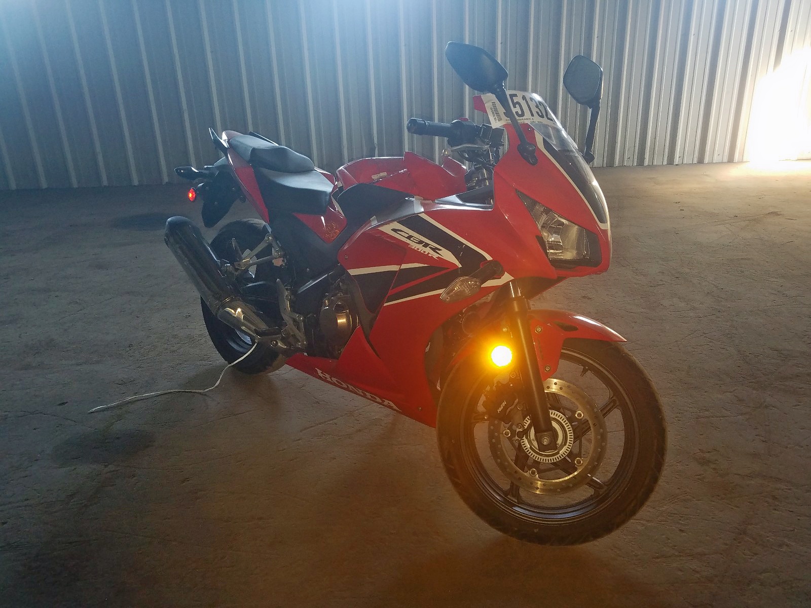 2017 Honda Cbr300 VIN MLHNC5156H5300089 photo 1