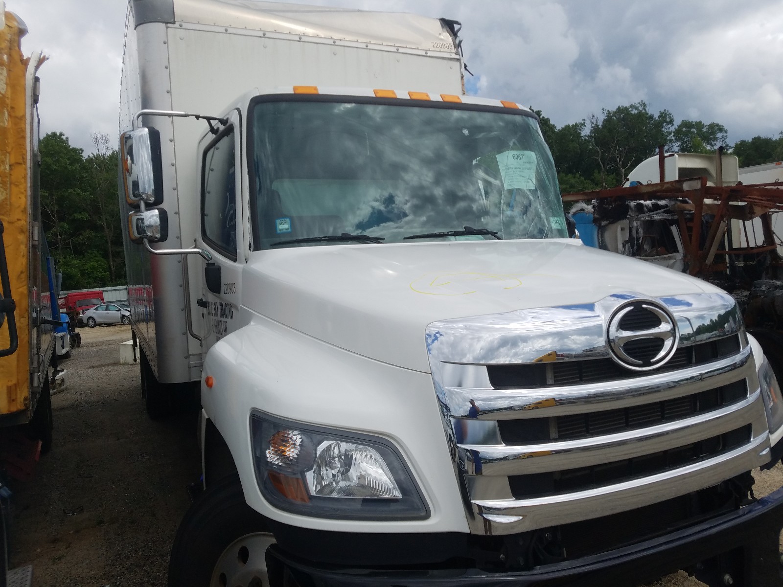 2019 HINO 258/268 VIN 5PVNJ8JV6K4S72348 photo 1
