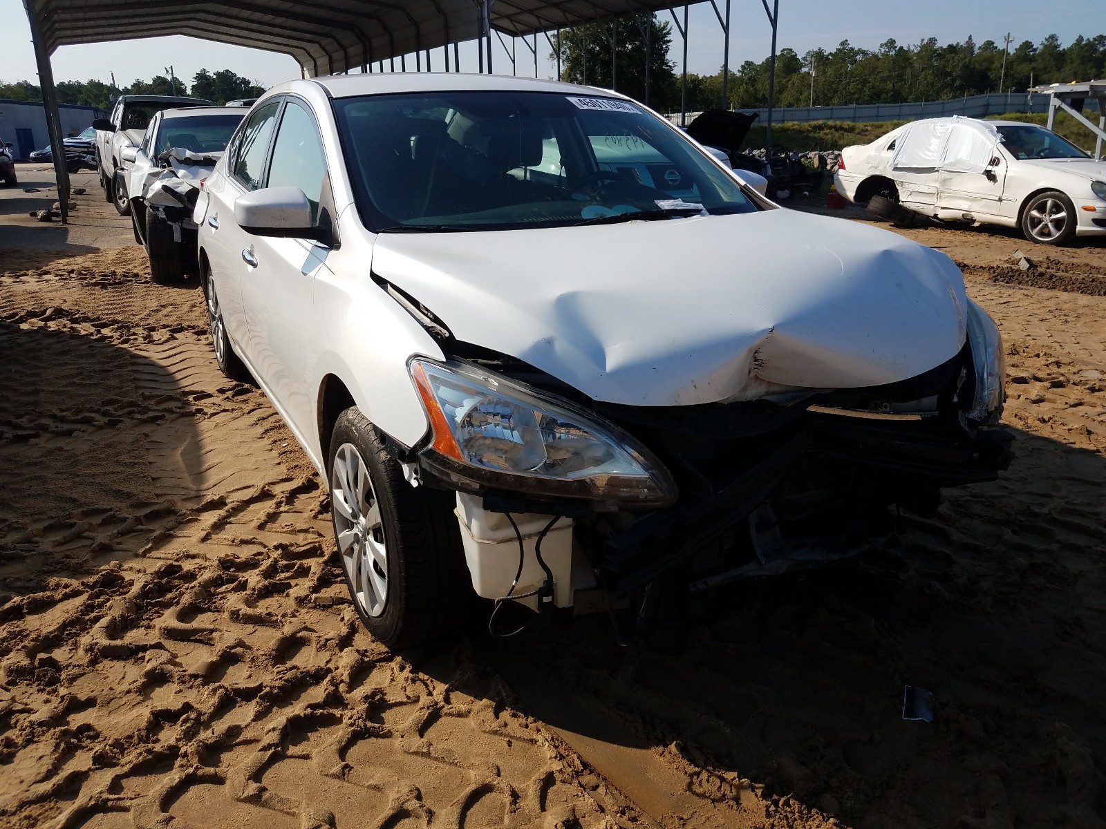 2014 NISSAN Sentra VIN 3N1AB7AP6EL638625 photo 1