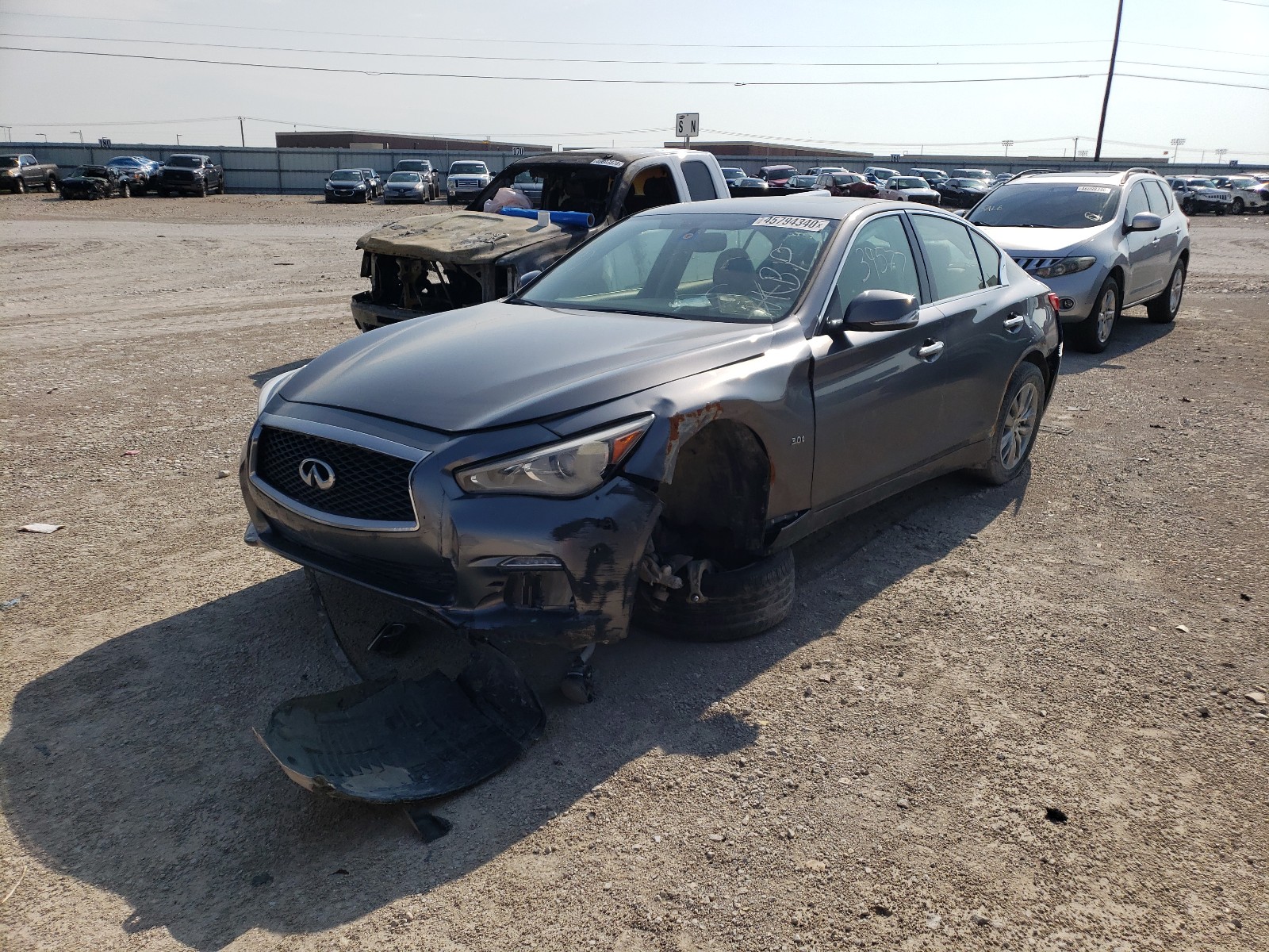 2017 Infiniti Q50 VIN JN1EV7AP2HM730267 photo 2