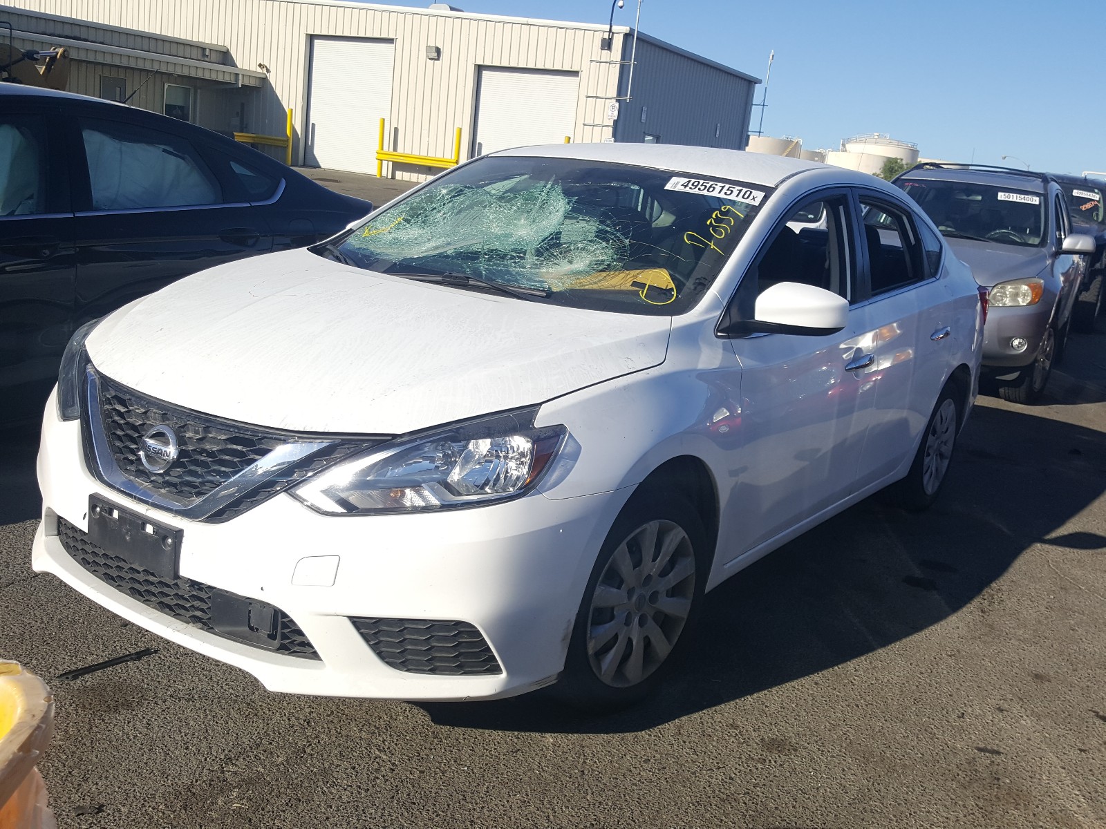 2018 NISSAN Sentra VIN 3N1AB7AP1JY258914 photo 2