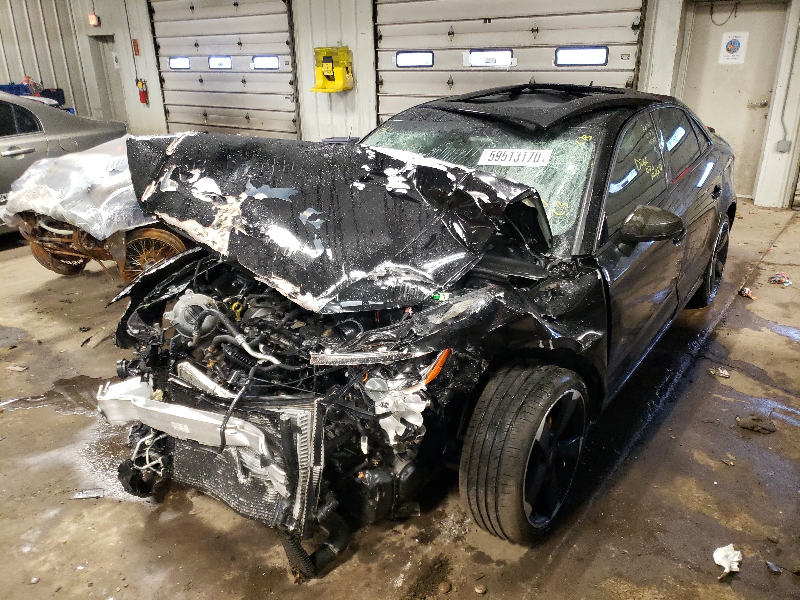 2015 AUDI S3 VIN WAUBFGFF6F1022158 photo 2