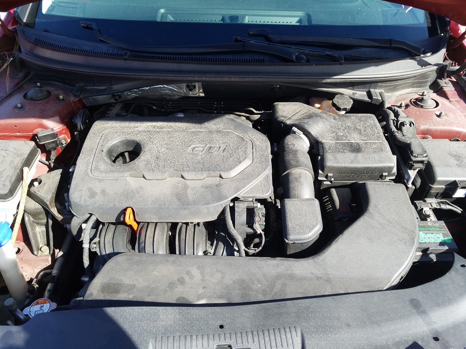 2015 HYUNDAI Sonata VIN 5NPE24AF4FH170934 photo 7
