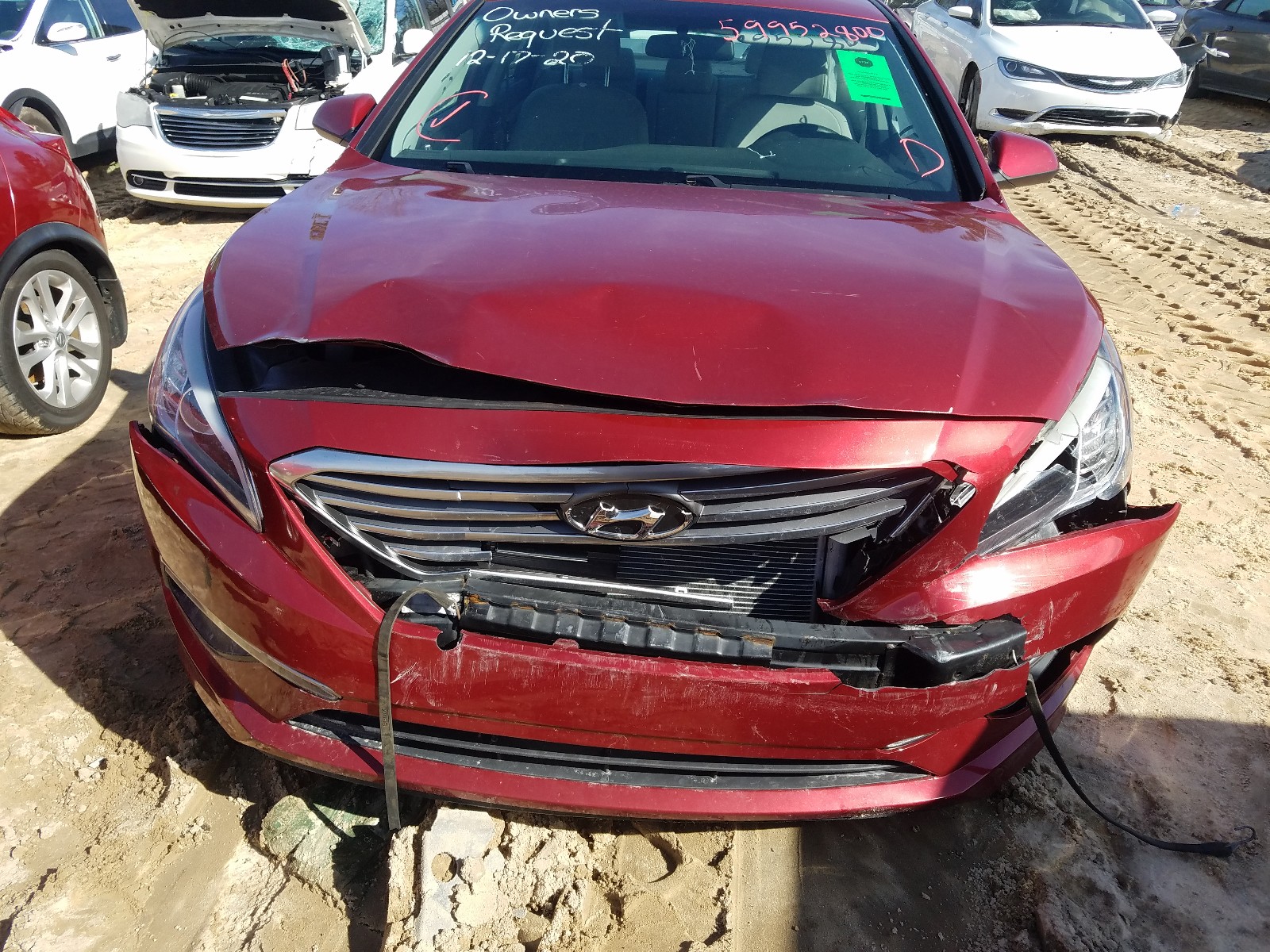 2015 HYUNDAI Sonata VIN 5NPE24AF4FH170934 photo 9