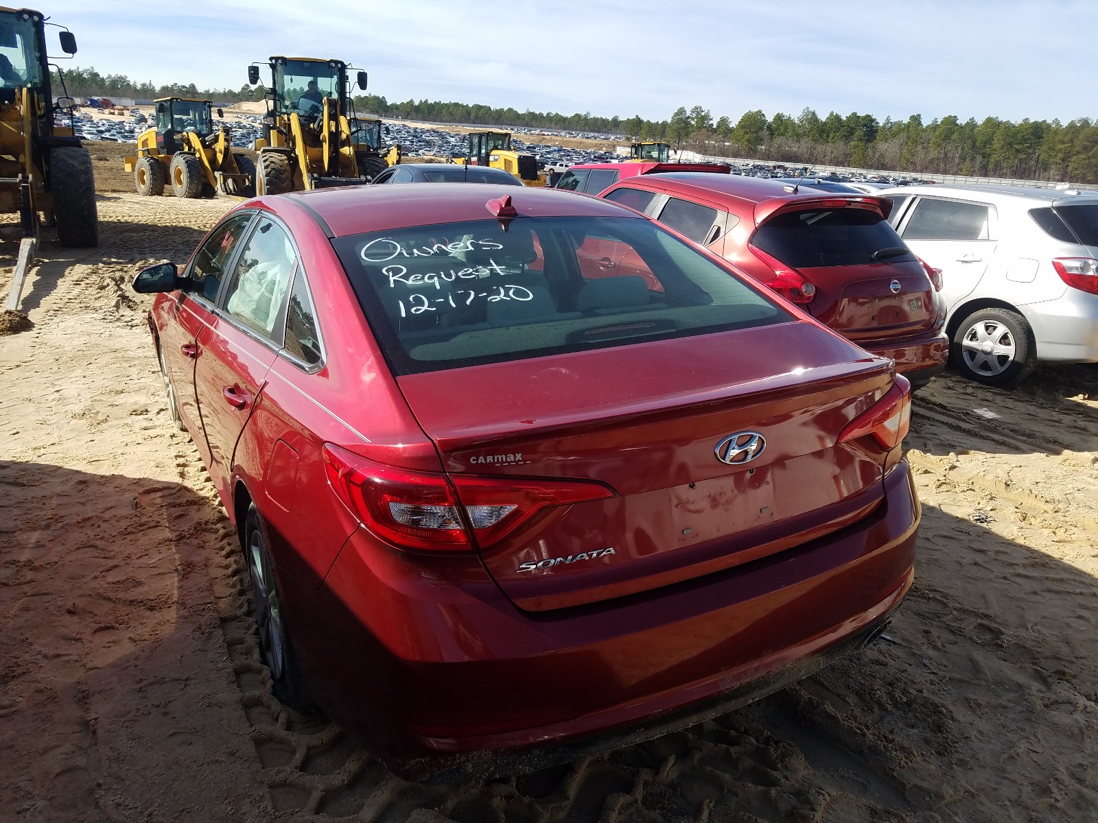 2015 HYUNDAI Sonata VIN 5NPE24AF4FH170934 photo 3