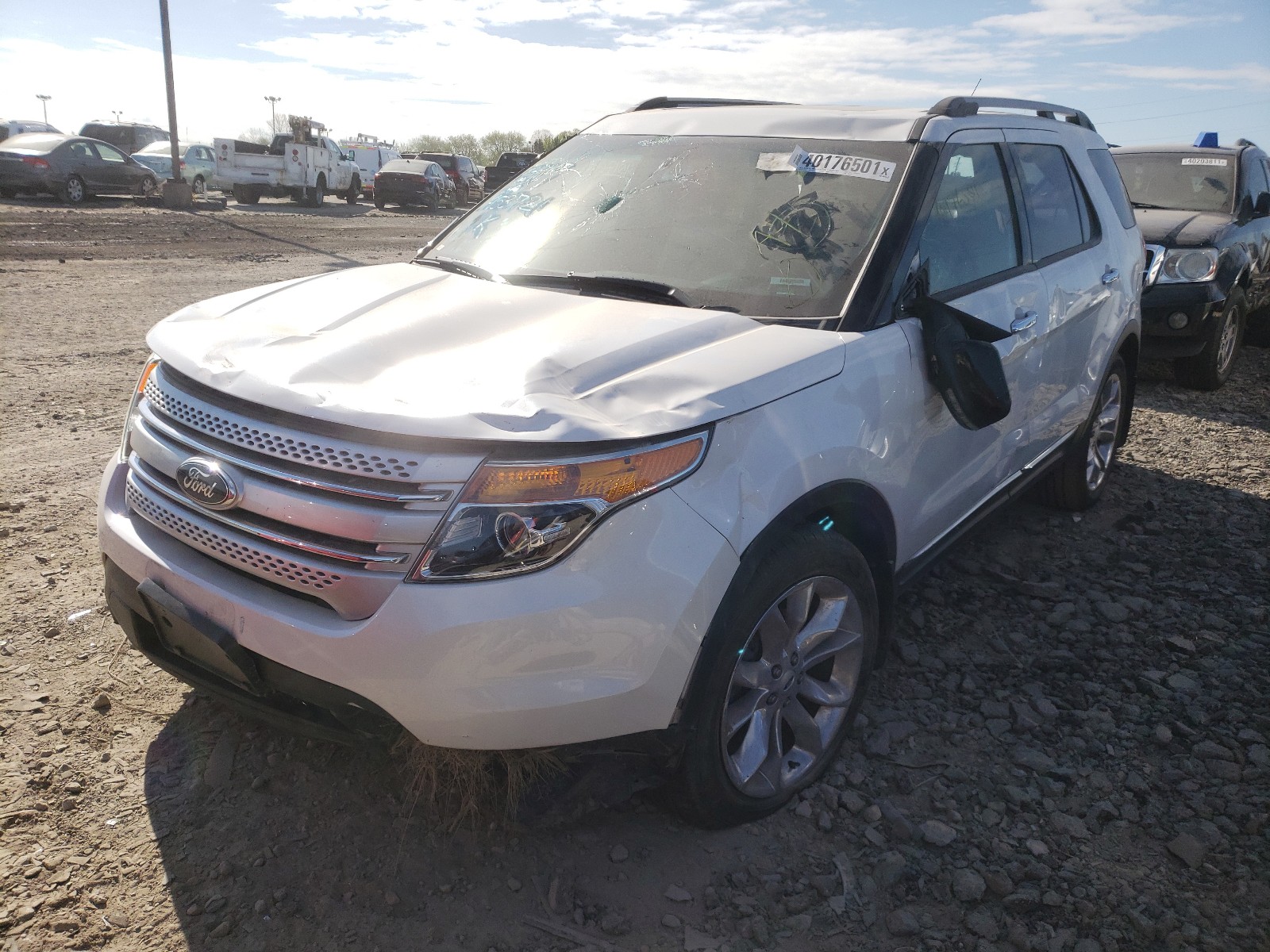2013 FORD Explorer VIN 1FM5K8D83DGA53721 photo 2