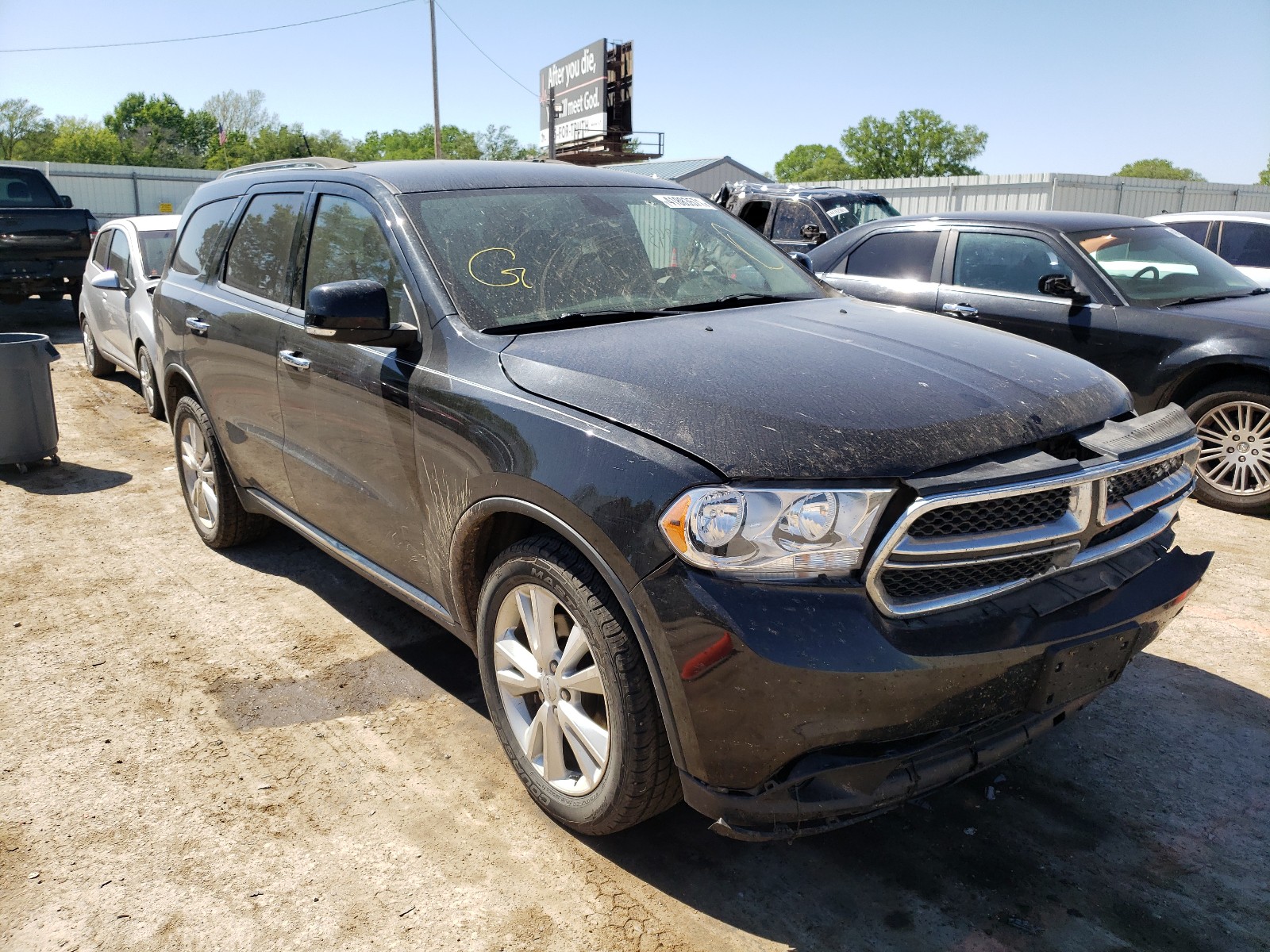 2013 Dodge Durango VIN 1C4SDJDT9DC590467 photo 1