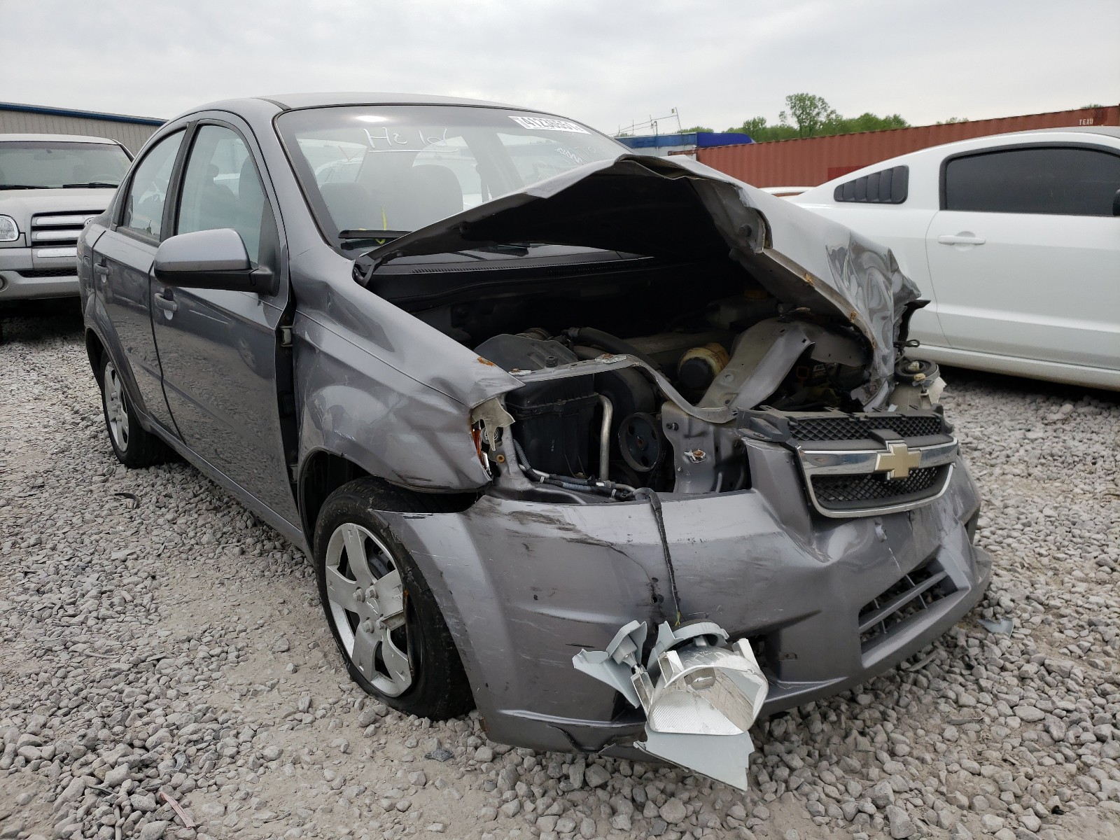 2009 Chevrolet Aveo VIN KL1TD56E99B390316 photo 1