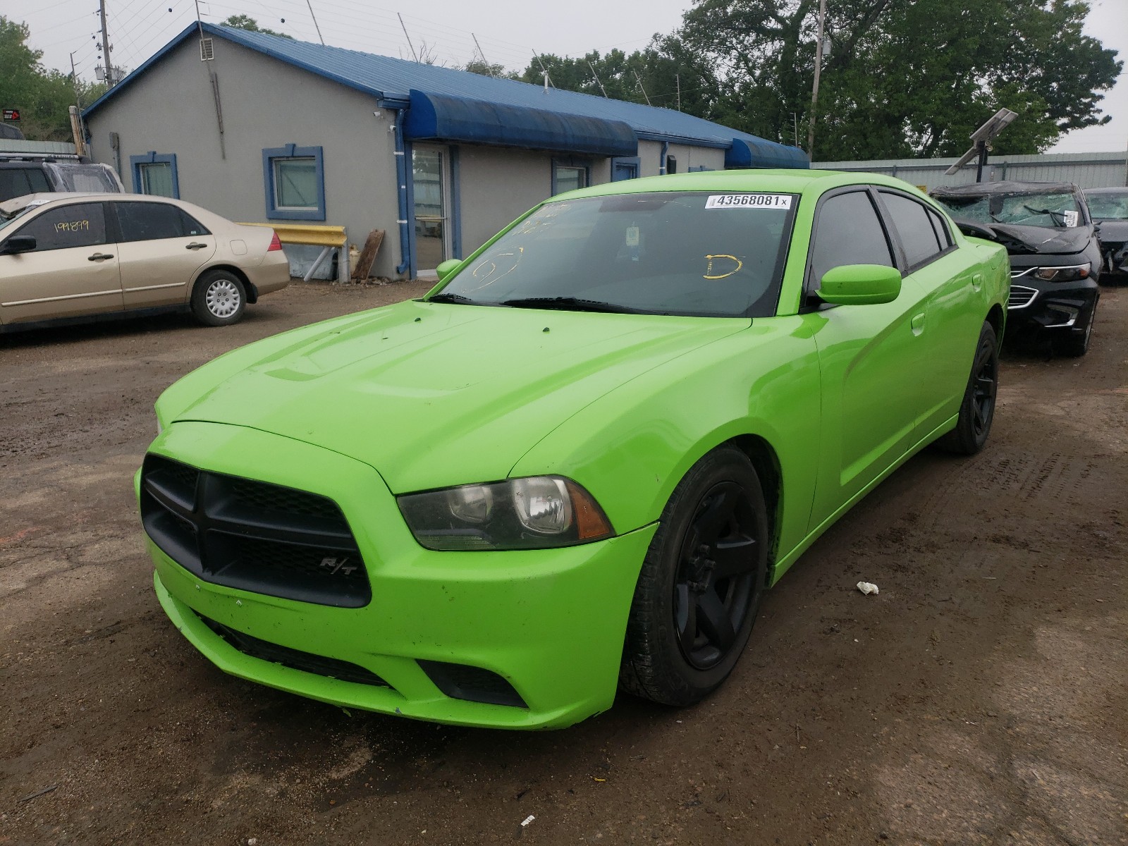 2012 Dodge Charger VIN 2C3CDXAT5CH168921 photo 2
