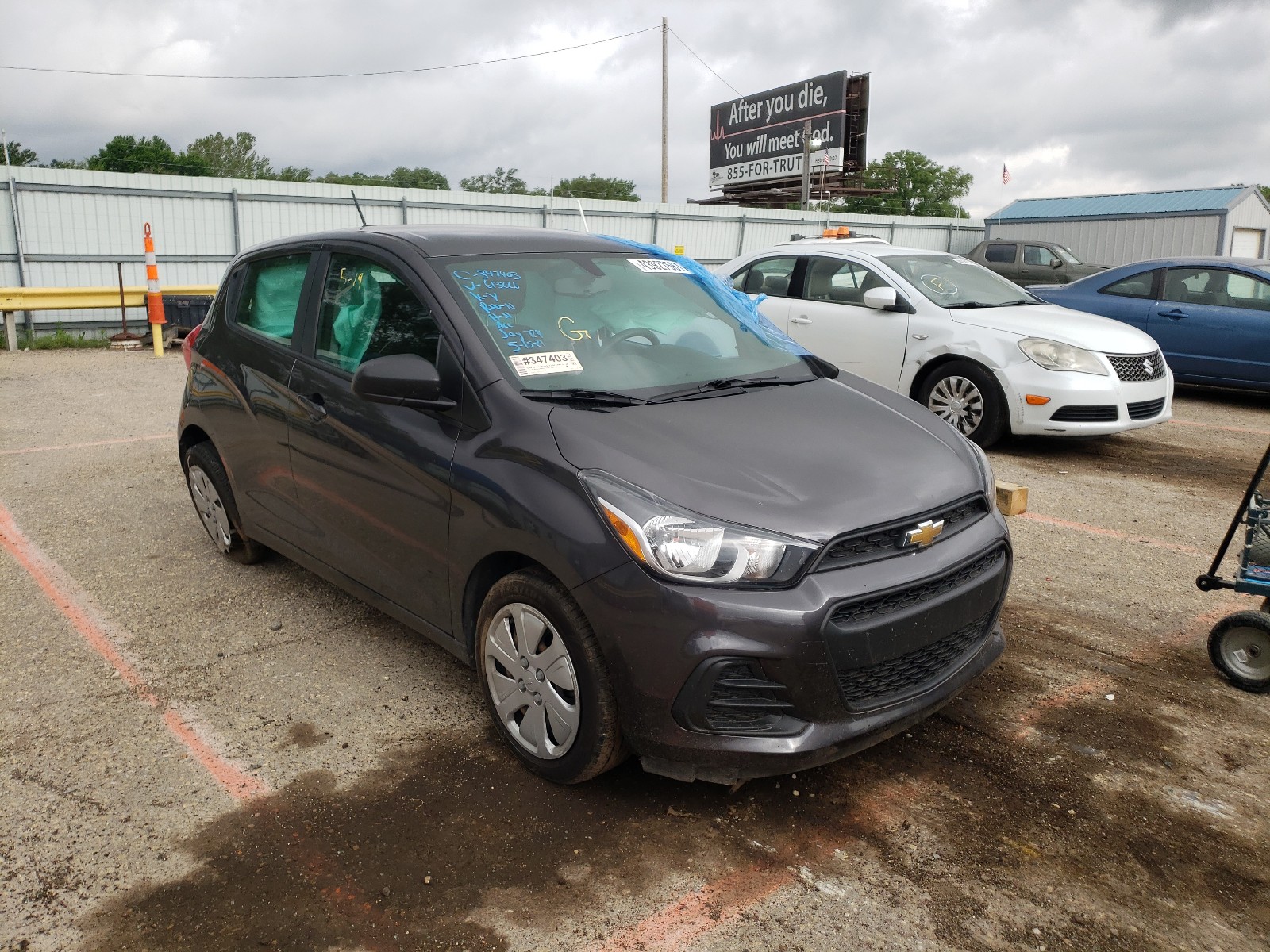 2016 Chevrolet Spark VIN KL8CB6SA8GC613216 photo 1