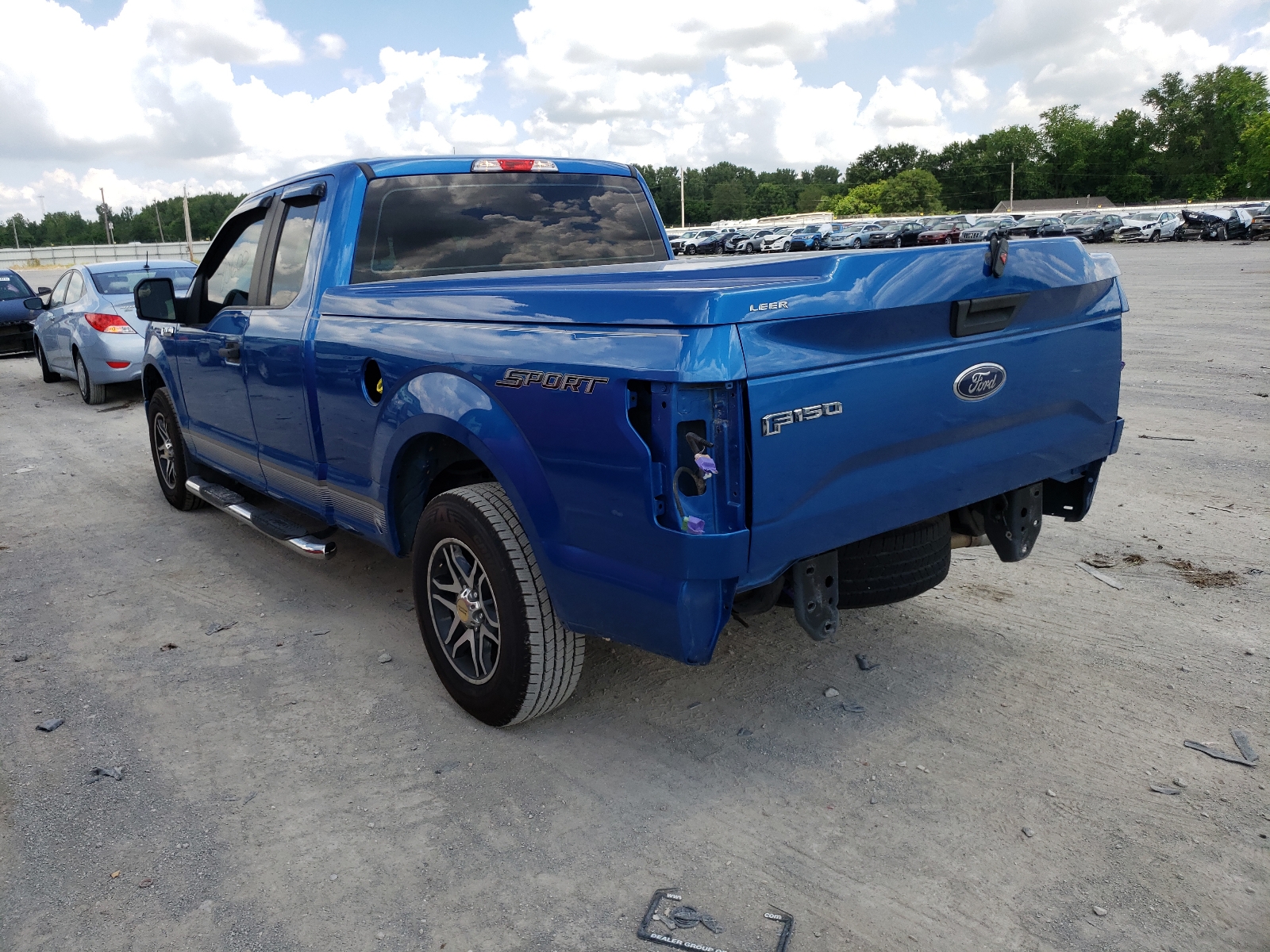 2015 FORD F-150 VIN 1FTEX1C8XFKF04478 photo 3