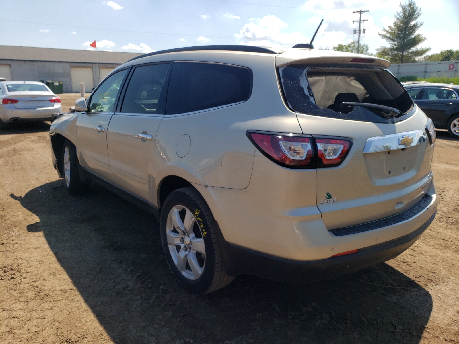 2016 CHEVROLET Traverse VIN 1GNKRGKD7GJ294967 photo 3