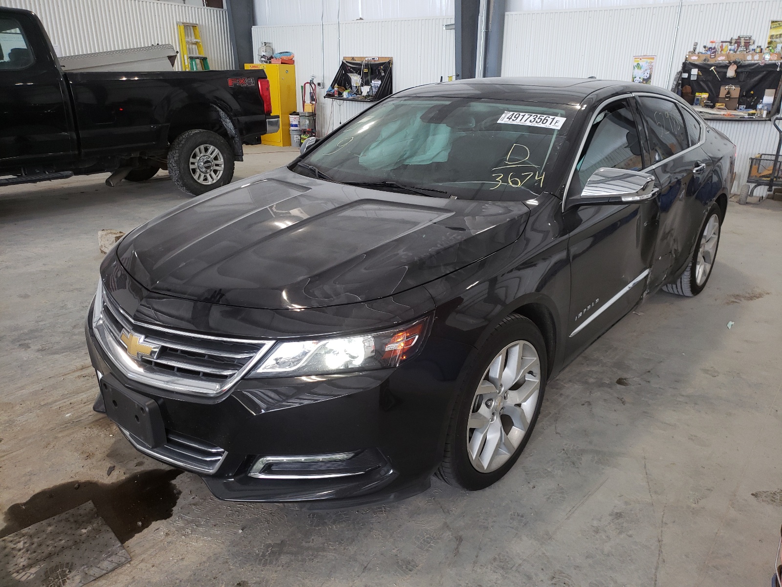 2017 Chevrolet Impala VIN 2G1145S36H9173674 photo 2
