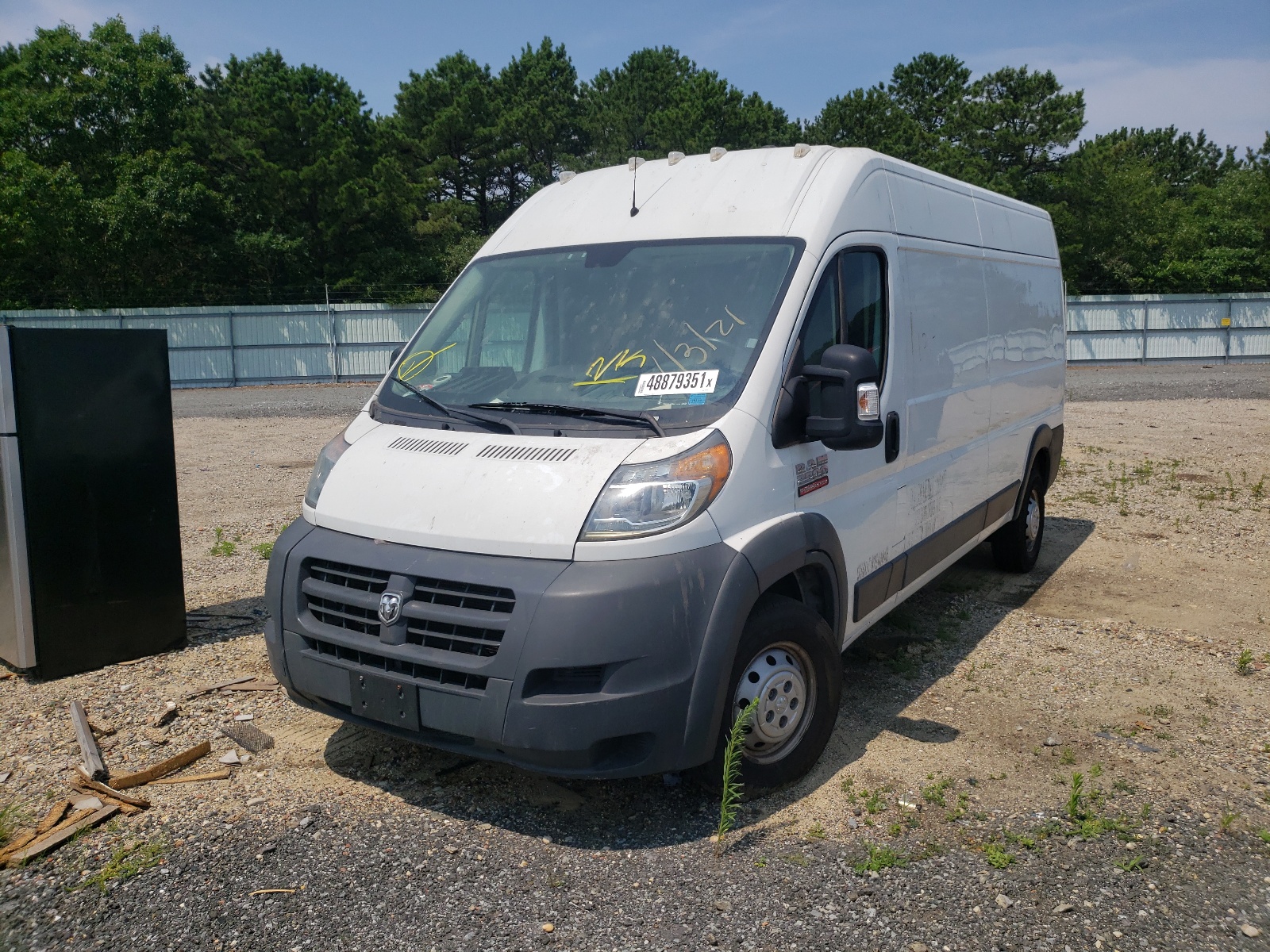 2016 RAM Promaster 2500 VIN 3C6TRVDG6GE121759 photo 2