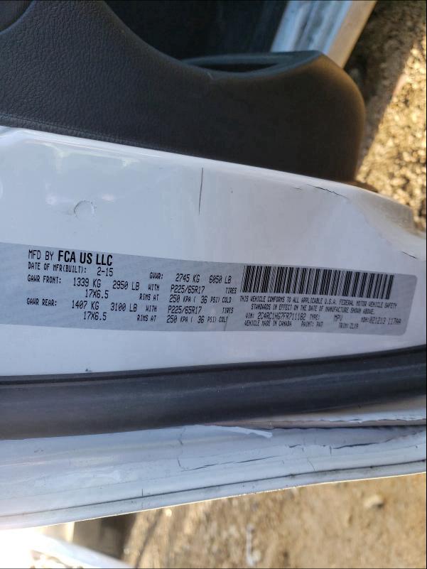 2015 Chrysler Minivan VIN 2C4RC1HG7FR711182 photo 10
