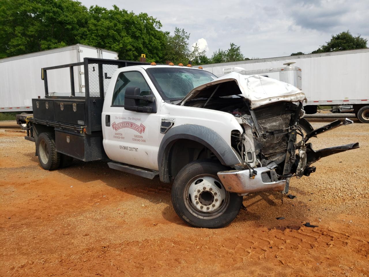 2008 Ford F450 VIN 1FDXF46YX8ED58394 photo 1