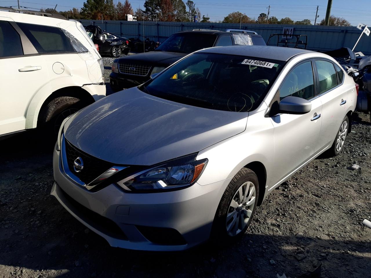 2017 NISSAN Sentra VIN 3N1AB7AP9HY409024 photo 2