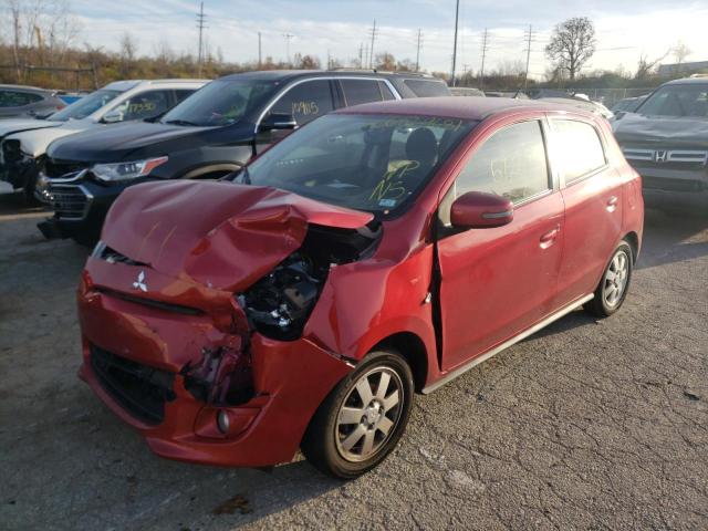 2015 MITSUBISHI Mirage es VIN ML32A4HJ5FH058399 photo 2
