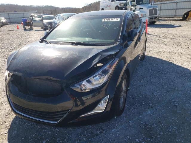 2015 HYUNDAI Elantra VIN KMHDH4AE3FU235890 photo 2