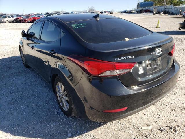 2015 HYUNDAI Elantra VIN KMHDH4AE3FU235890 photo 3