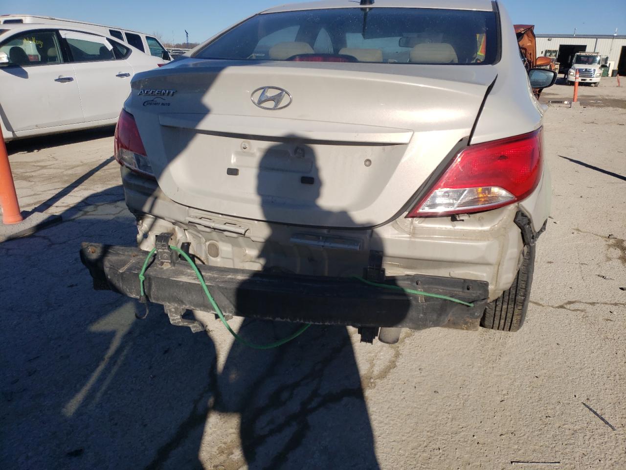 2015 Hyundai Accent VIN KMHCT4AE1FU934350 photo 9