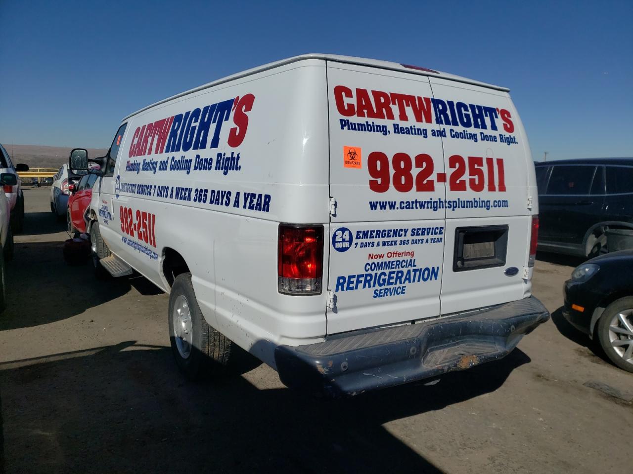 2014 Ford Econoline e350 super duty van VIN 1FTSS3EL8EDA66349 photo 3