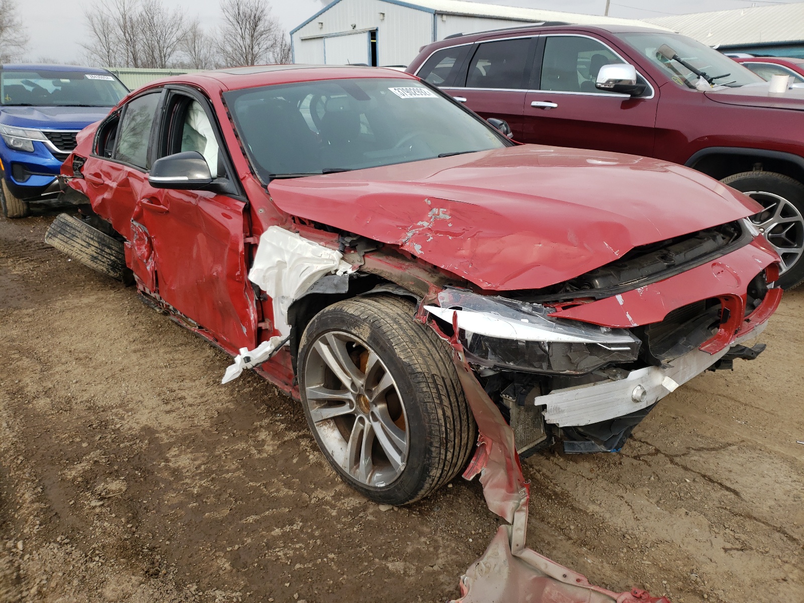 2014 BMW 3 series VIN WBA3A5G51ENP29558 photo 1