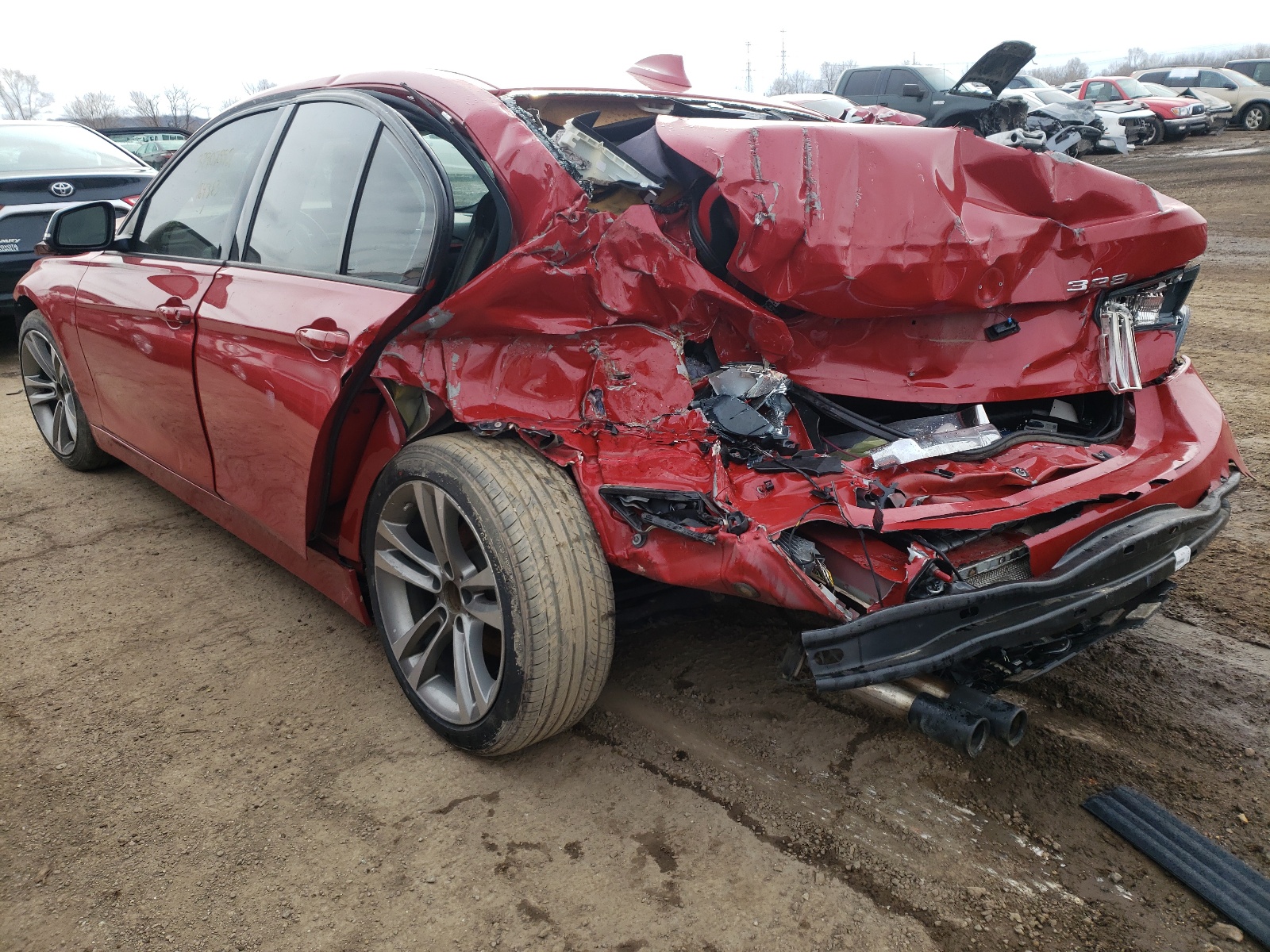 2014 BMW 3 series VIN WBA3A5G51ENP29558 photo 3