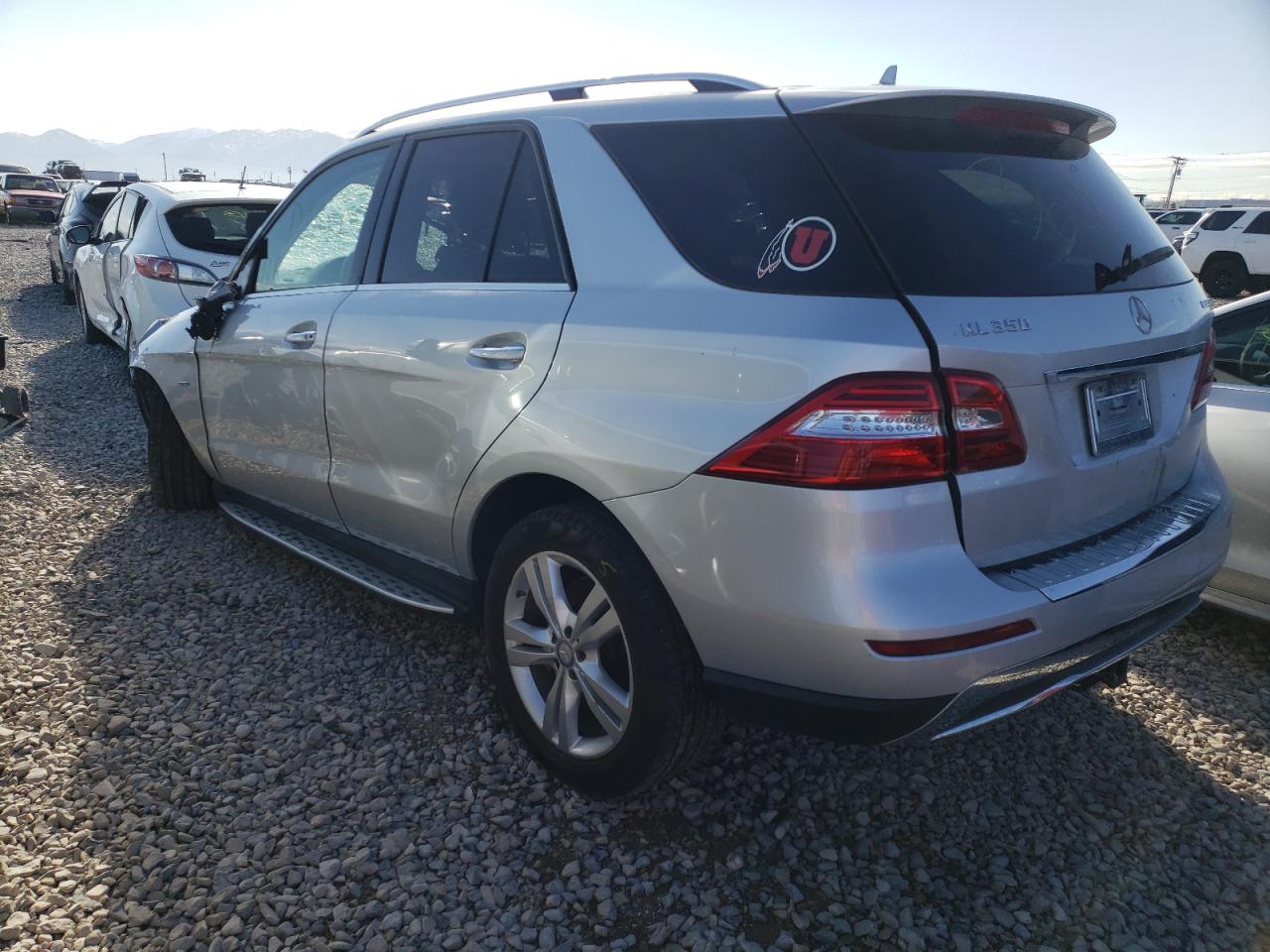 2012 Mercedes-Benz M-class VIN 4JGDA2EB8CA031477 photo 3