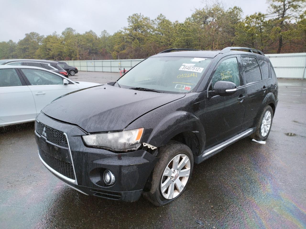 2010 Mitsubishi Outlander VIN JA4AS3AW0AZ012644 photo 2