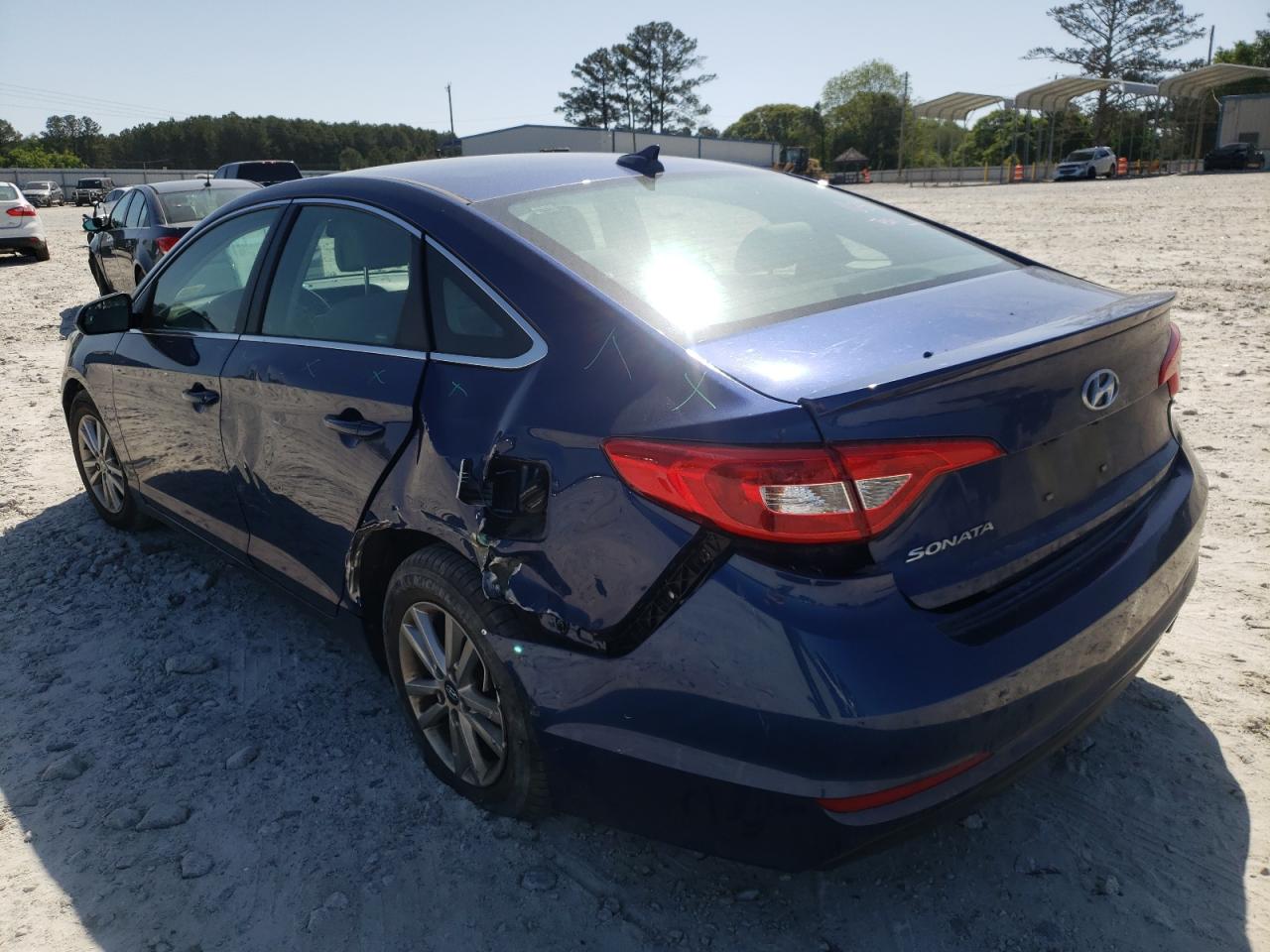 2017 HYUNDAI Sonata VIN 5NPE24AFXHH551285 photo 3