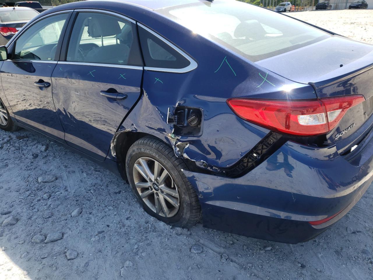 2017 HYUNDAI Sonata VIN 5NPE24AFXHH551285 photo 9