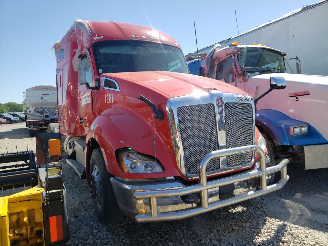2019 KENWORTH Construction VIN 1XKYDP9X2KJ244766 photo 1