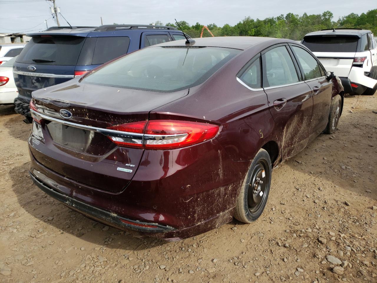 2018 Ford Fusion VIN 3FA6P0HD0JR135239 photo 4