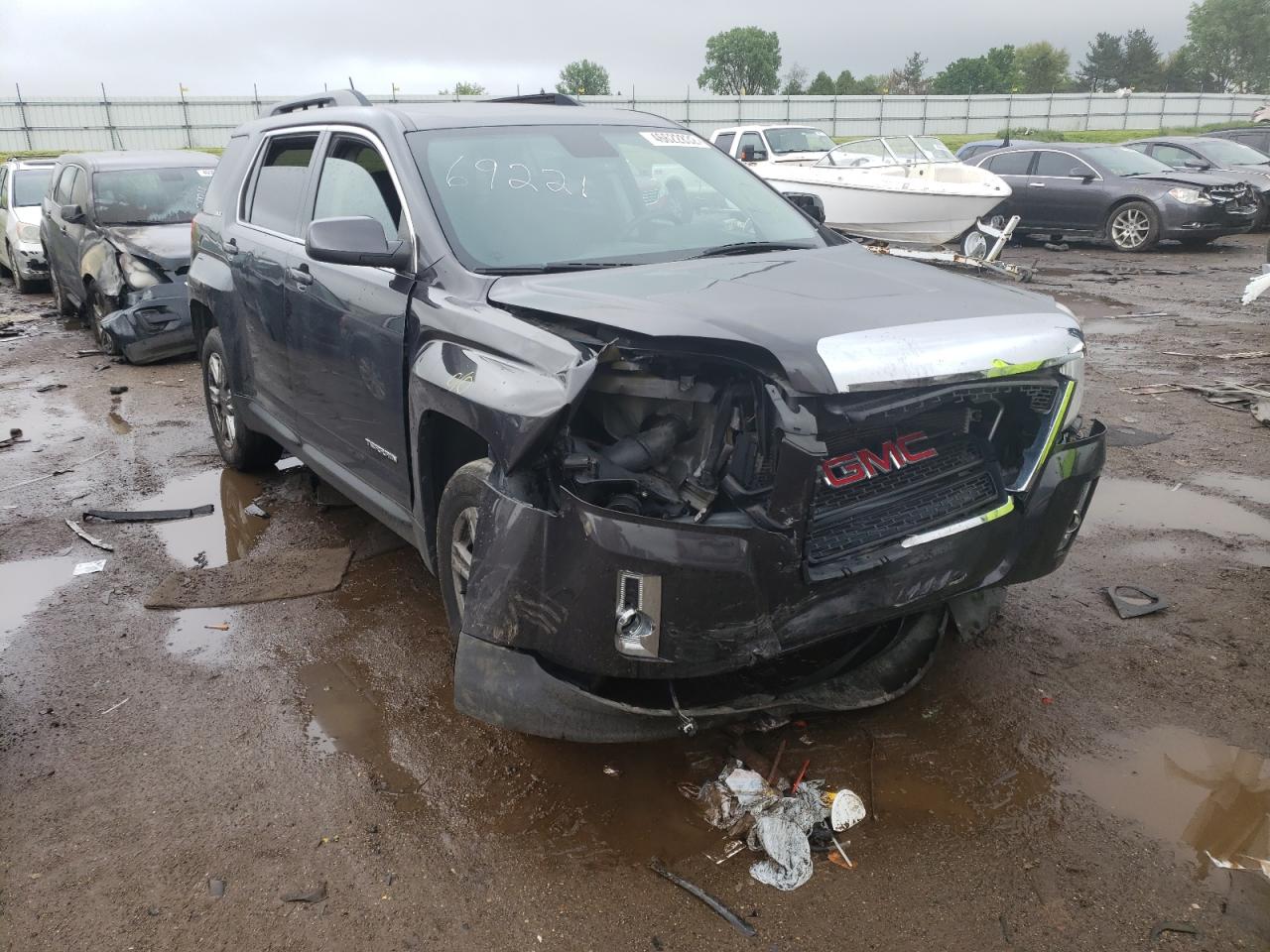 2015 GMC Terrain VIN 2GKALREK1F6269221 photo 1