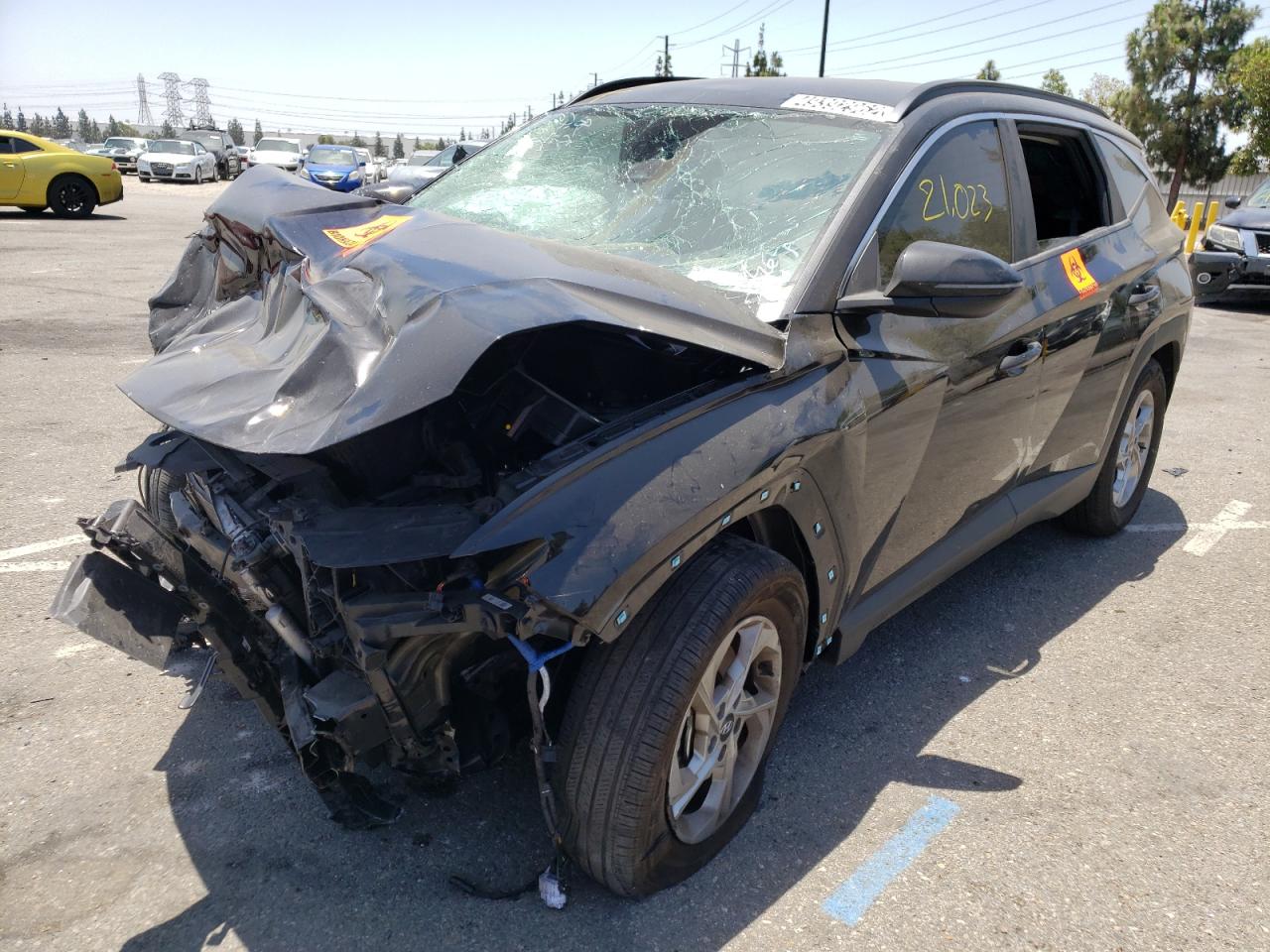 2022 HYUNDAI Tucson VIN KM8JB3AE1NU021591 photo 2