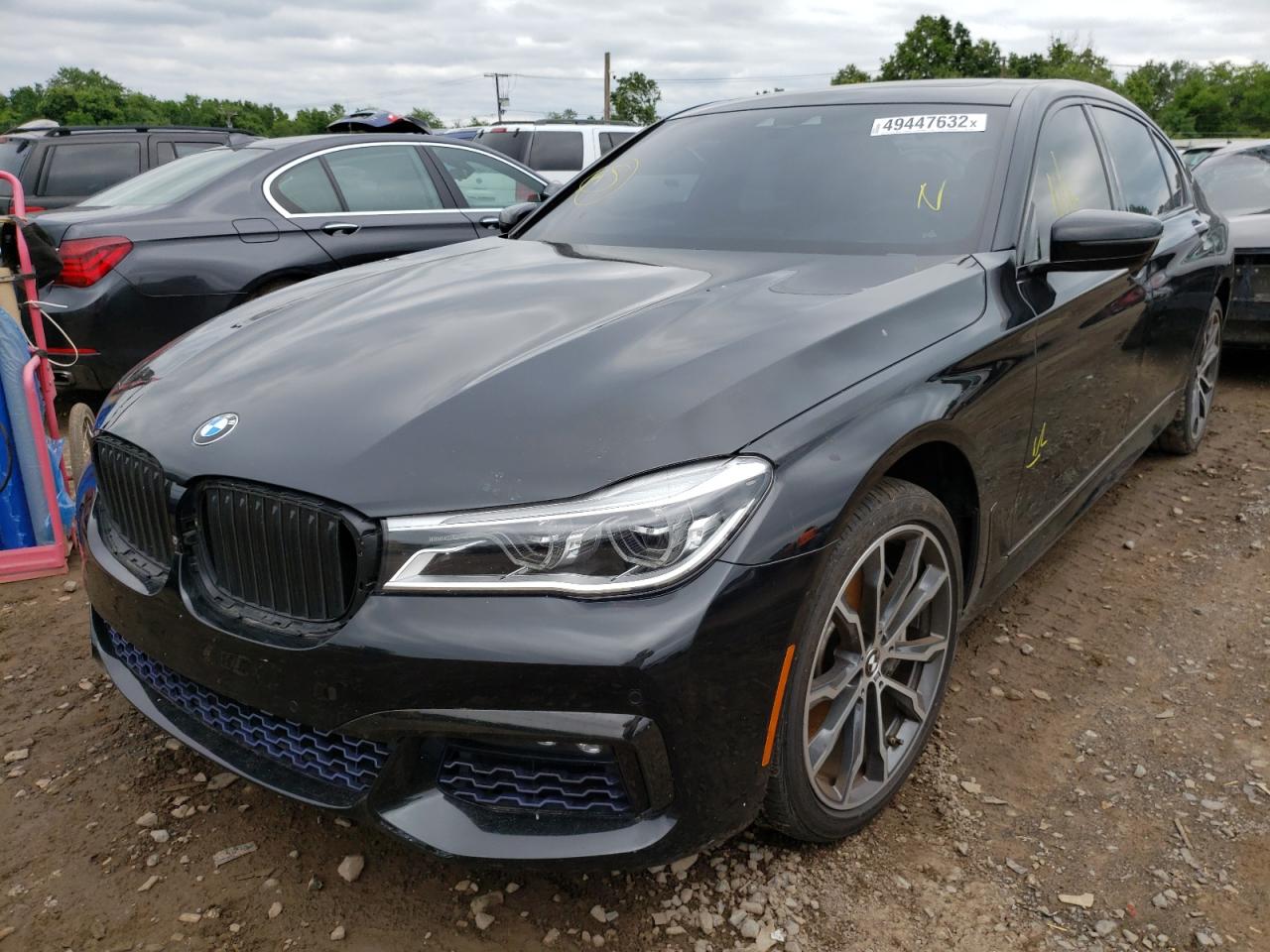 2019 BMW 7 series VIN WBA7E4C59KGV70584 photo 2