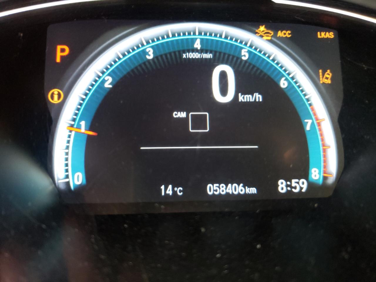 2020 HONDA Civic VIN 2HGFC2F59LH001942 photo 8