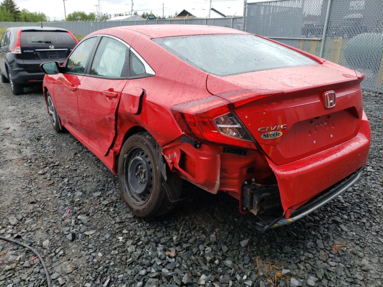 2020 HONDA Civic VIN 2HGFC2F59LH001942 photo 3